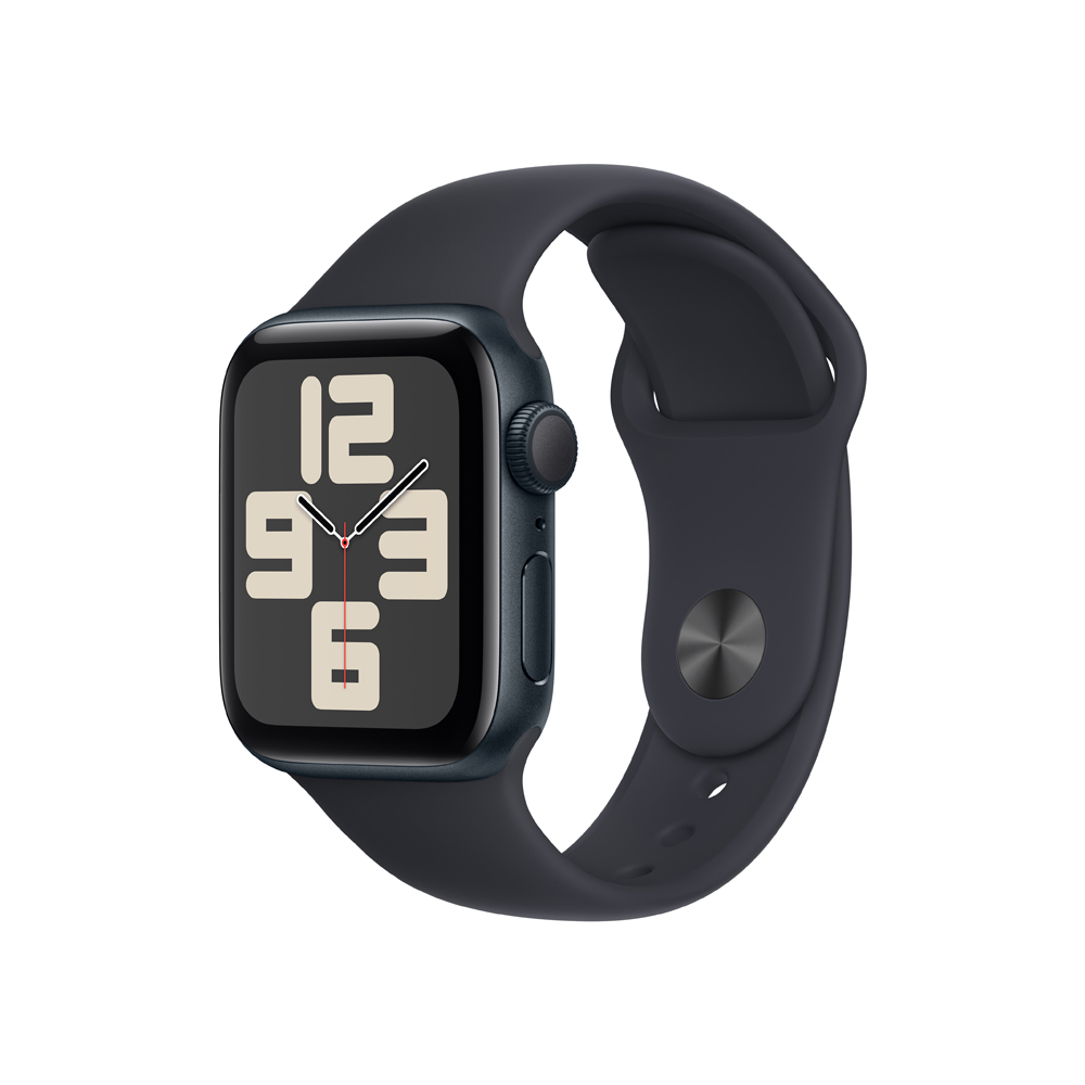 Apple Watch SE 40 mm sport band S/M smart hodinky Midnight Apple