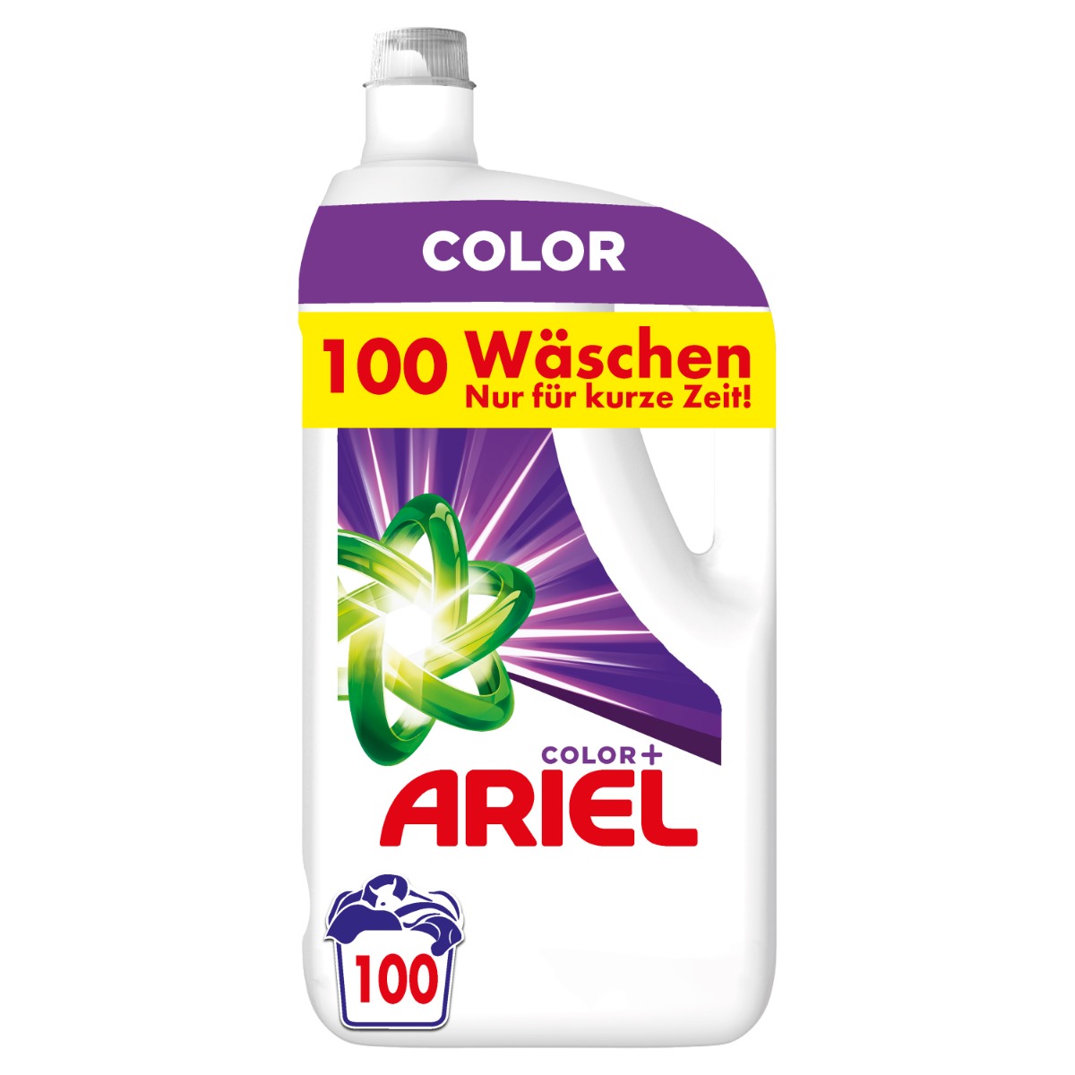 Ariel Color Plus Prací gel 5 l 100 praní Ariel