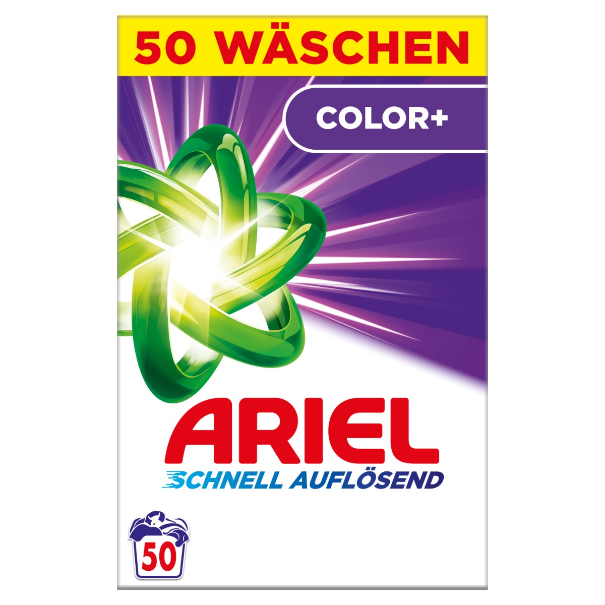 Ariel Color Plus Prášek na praní 3 kg 50 praní Ariel