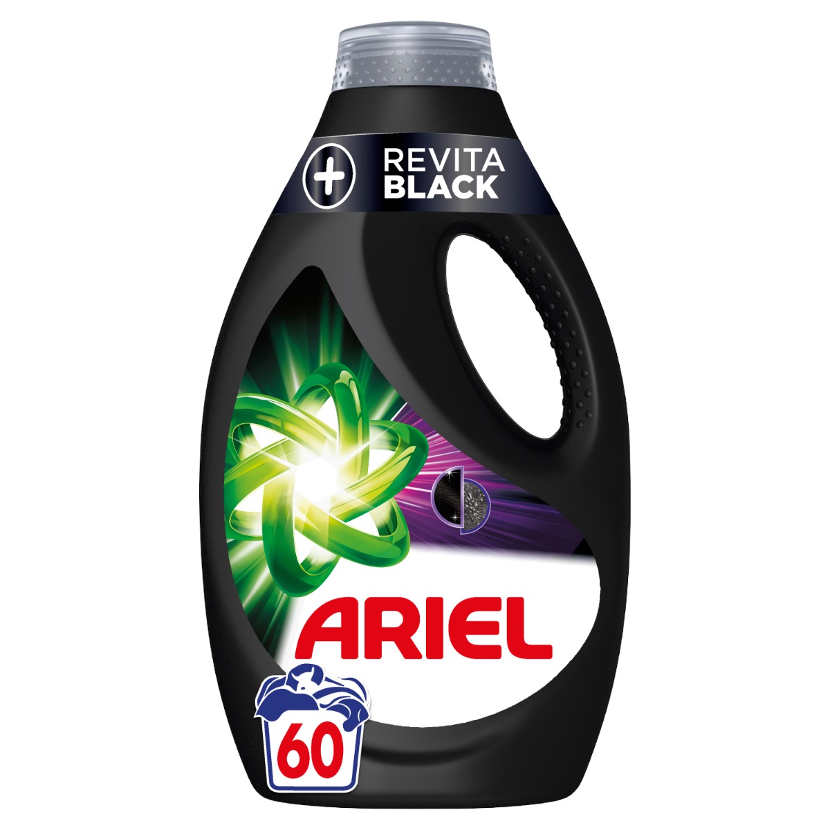 Ariel Revita Black Prací gel 3 l 60 praní Ariel