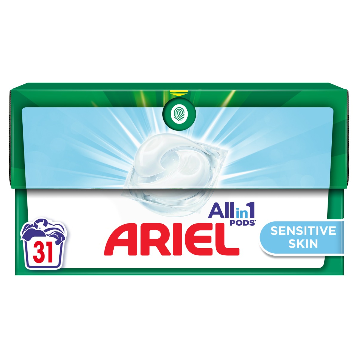 Ariel Sensitive Prací kapsle 31 ks Ariel