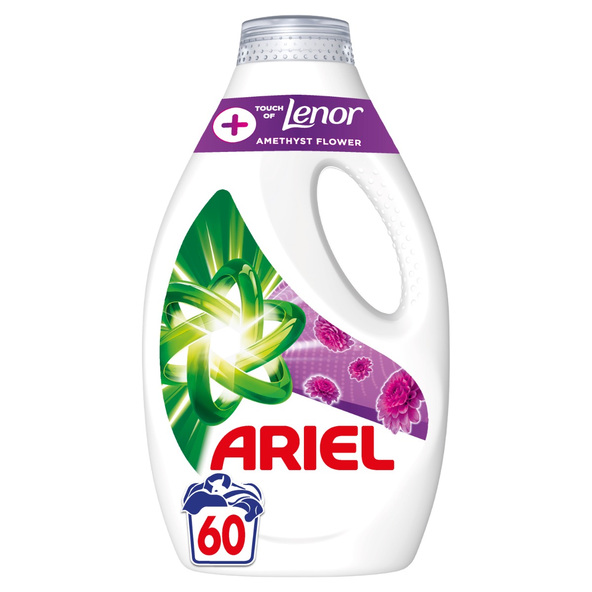 Ariel Touch of Lenor Amethyst Flower Prací gel 3 l 60 praní Ariel