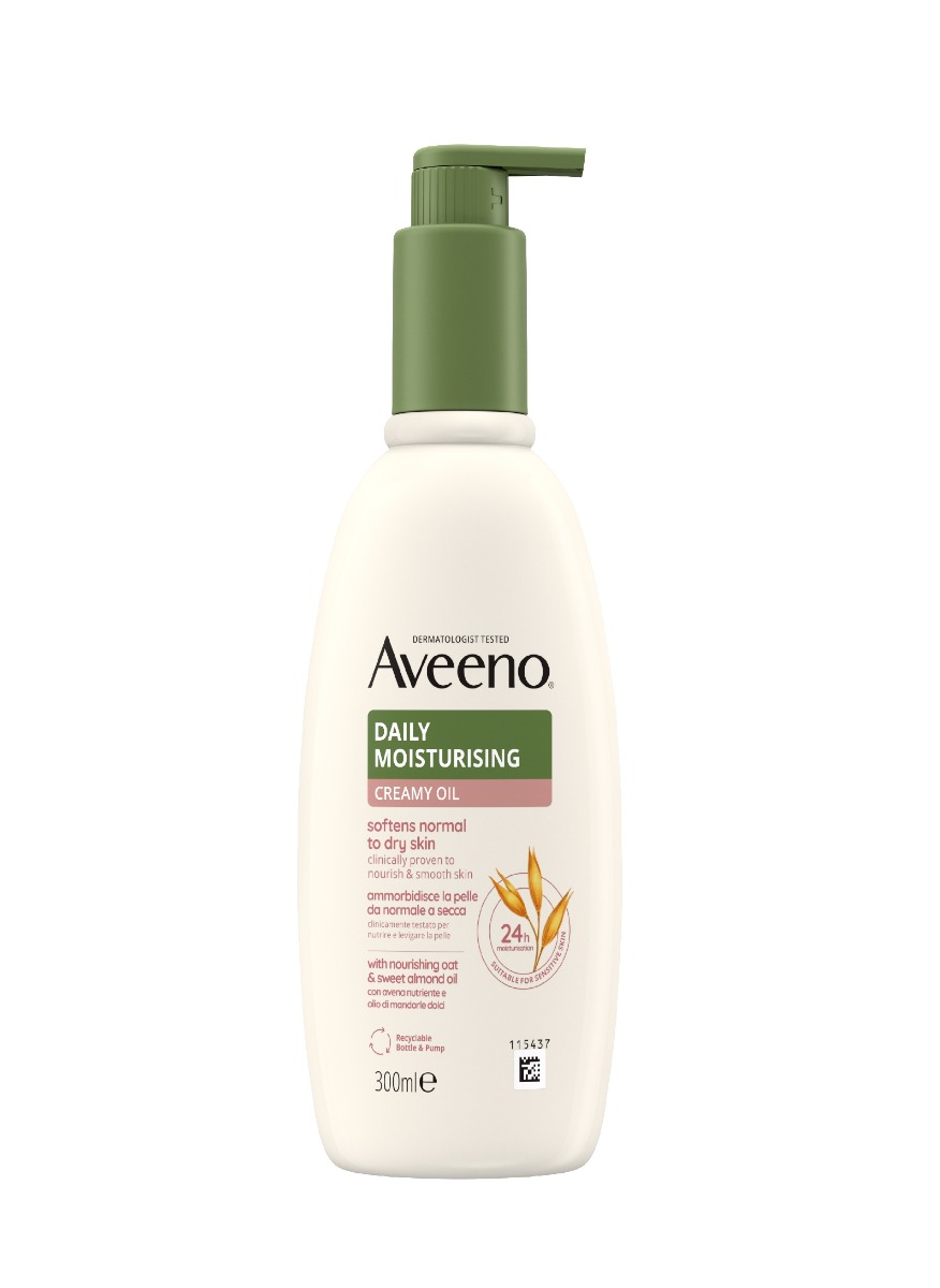 Aveeno Daily Moisturising Krém s olejem 300 ml Aveeno