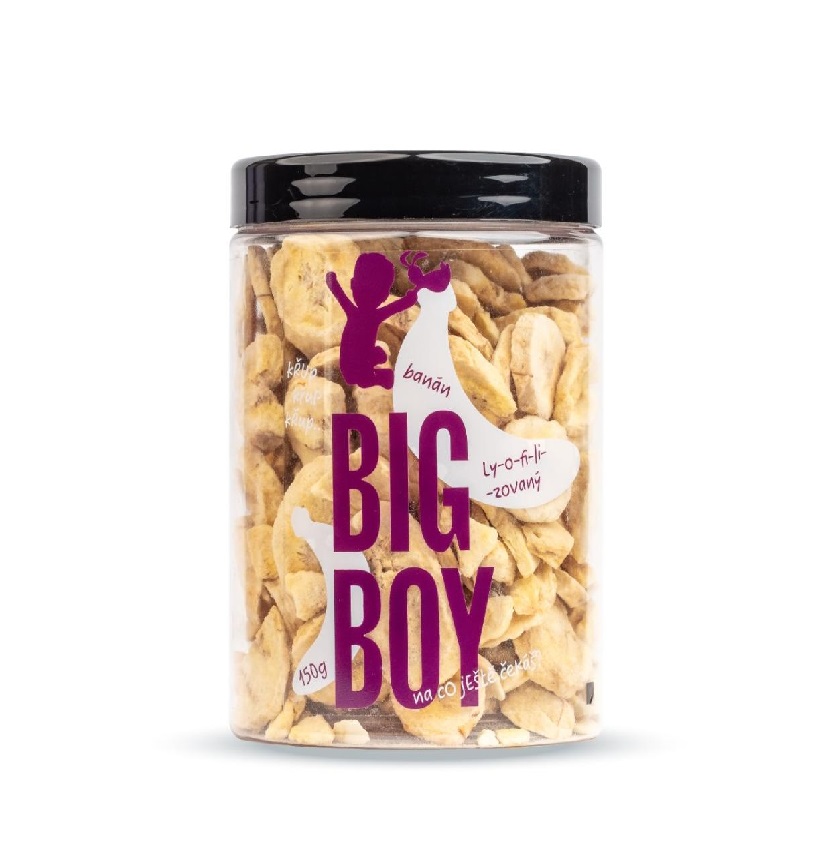 BIG BOY Banán plátky lyofilizované 150 g BIG BOY