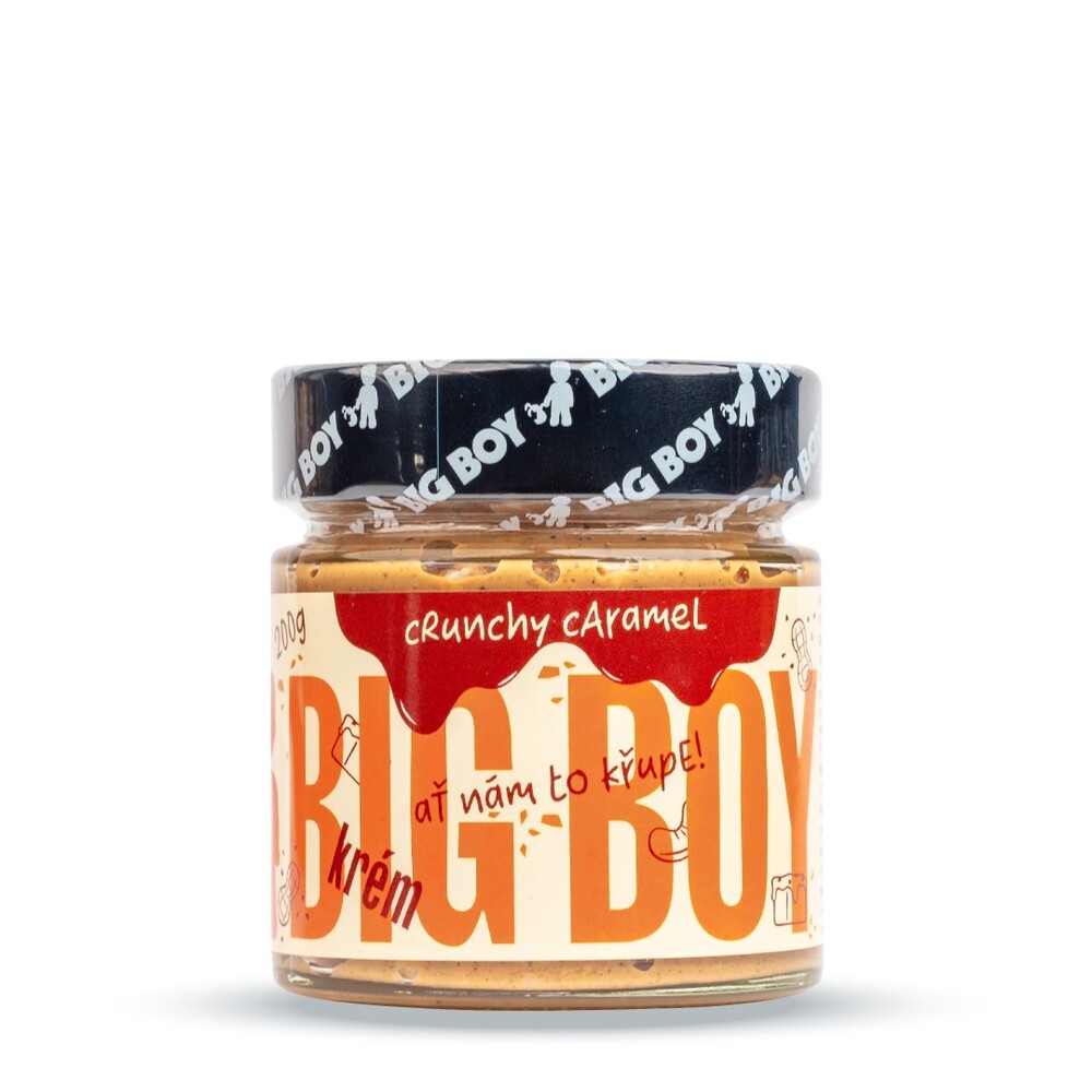 BIG BOY Crunchy Caramel 200 g BIG BOY