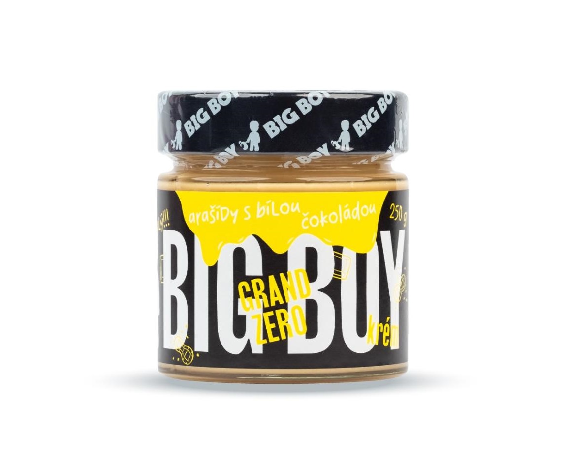 BIG BOY Grand Zero s bílou čokoládou 250 g BIG BOY