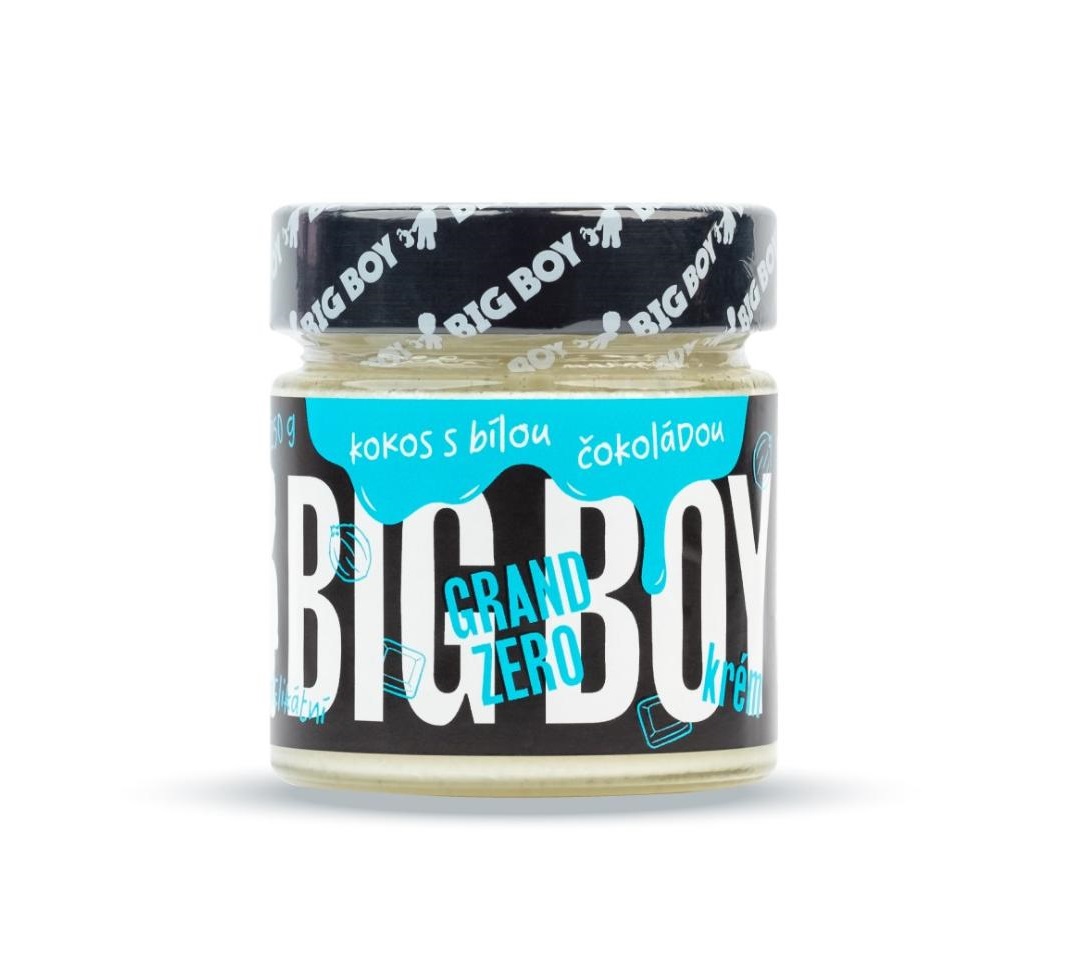 BIG BOY Grand Zero s bílou čokoládou a kokosem 250 g BIG BOY