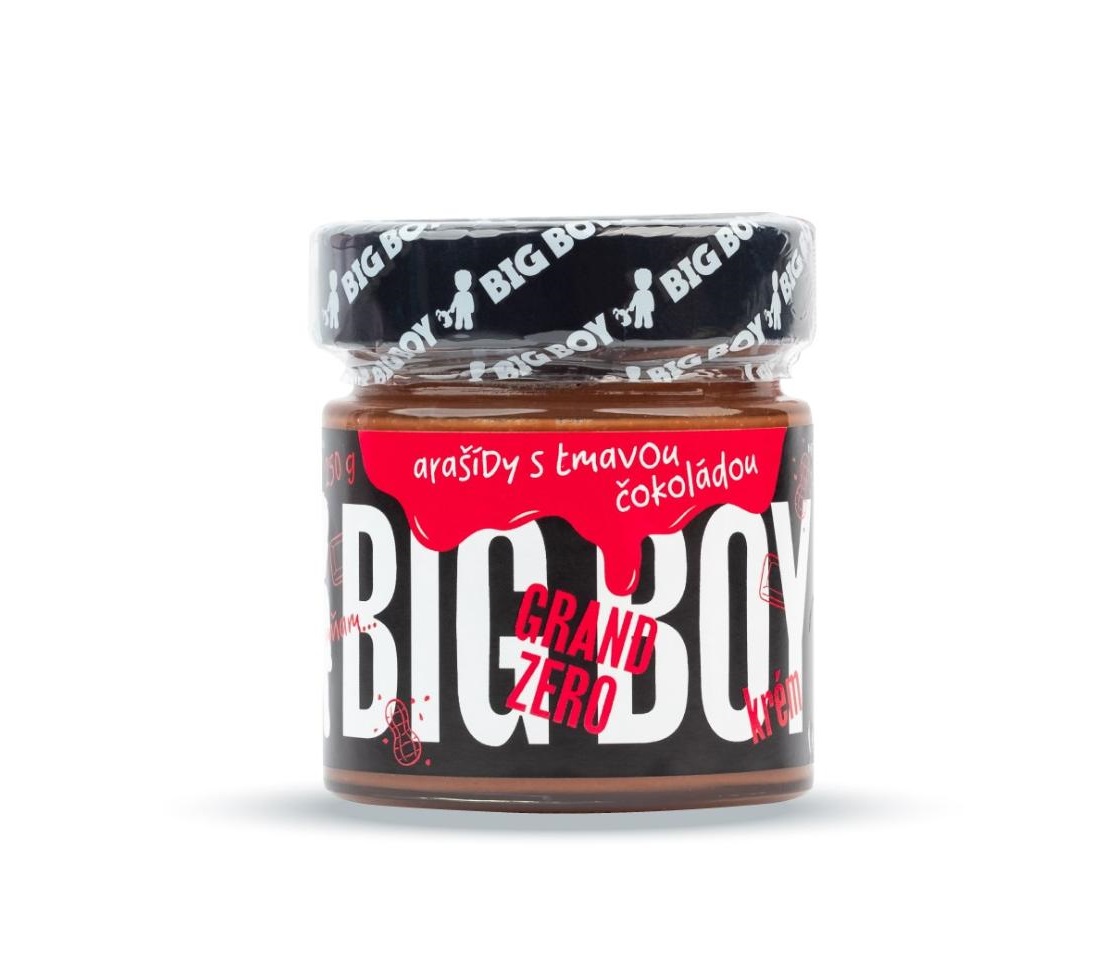 BIG BOY Grand Zero s tmavou čokoládou 250 g BIG BOY