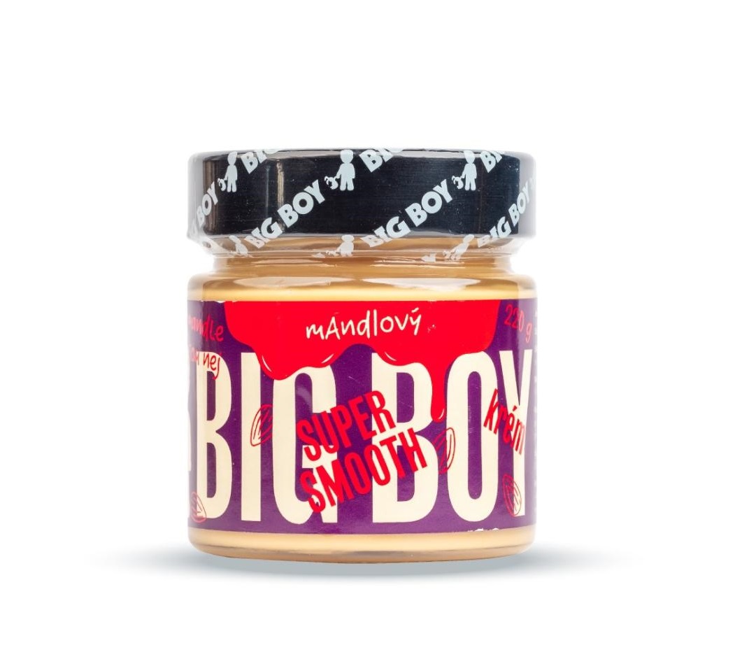 BIG BOY Mandlový krém Super Smooth 220 g BIG BOY