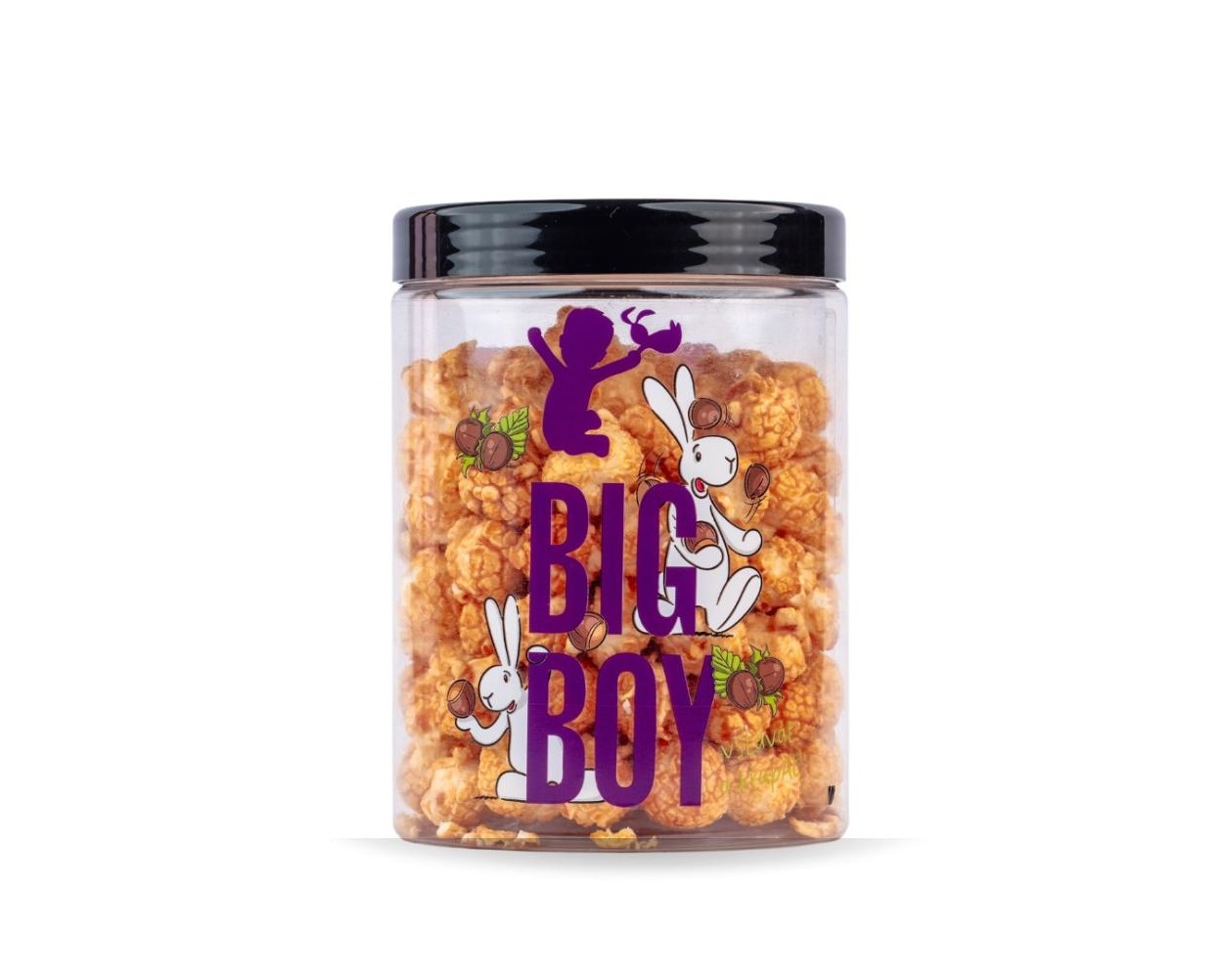 BIG BOY Oříškový popcorn Bob a Bobek 90 g BIG BOY