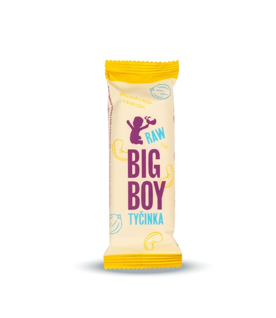 BIG BOY Tyčinka kešu a kokos 55 g BIG BOY