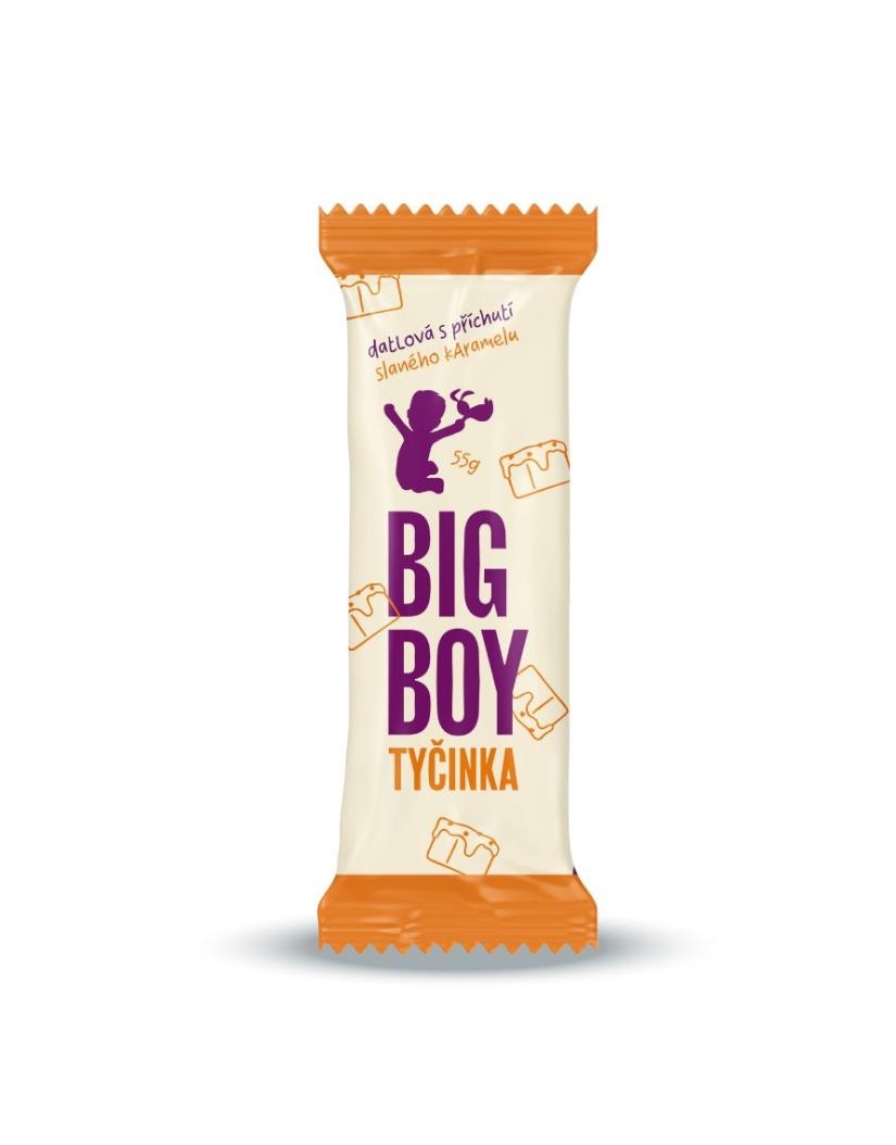 BIG BOY Tyčinka slaný karamel 55 g BIG BOY