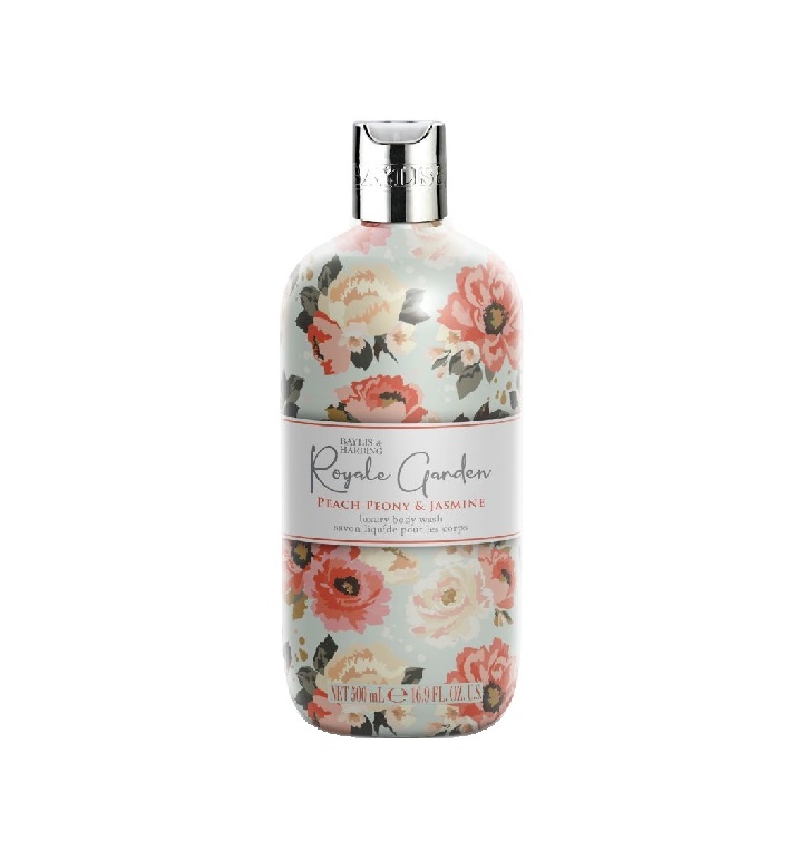 Baylis & Harding Royal Garden Sprchový gel Broskev & Pivoňka 500 ml Baylis & Harding