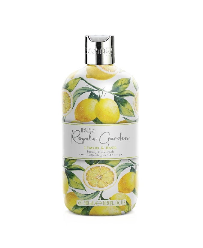 Baylis & Harding Royal Garden Sprchový gel Citron & Bazalka 500 ml Baylis & Harding