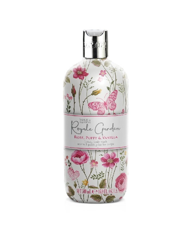 Baylis & Harding Royal Garden Sprchový gel Růže & Vanilka 500 ml Baylis & Harding