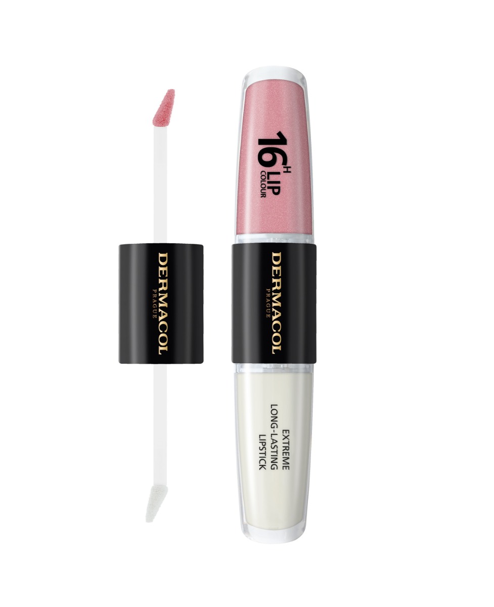 Dermacol 16h Lip Colour Dlouhotrvající barva na rty č. 5 2x4 ml Dermacol