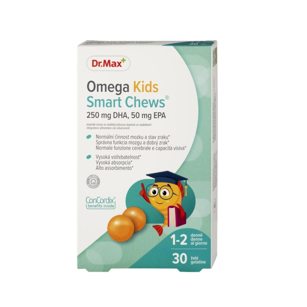 Dr. Max Omega Kids Smart Chews 30 ks Dr. Max