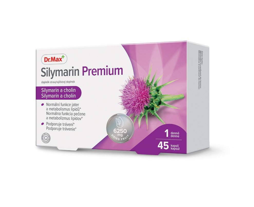 Dr. Max Silymarin Premium 45 kapslí Dr. Max