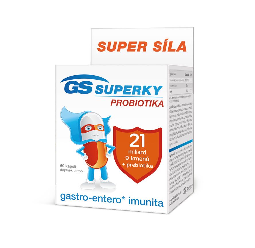 GS Superky probiotika 60 kapslí GS