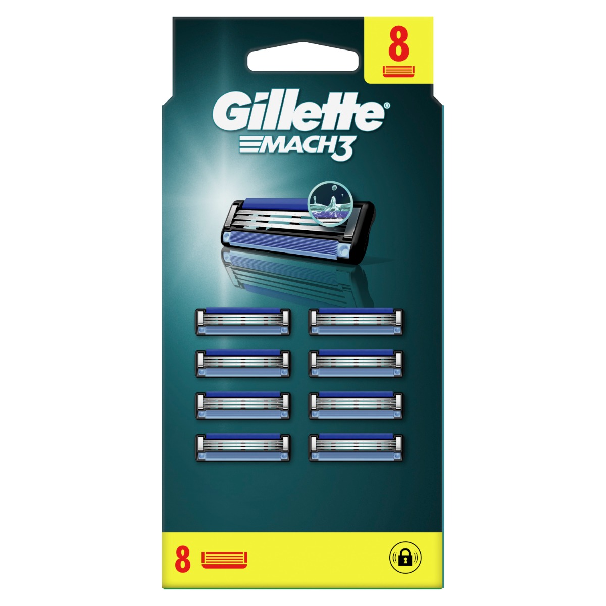 Gillette Mach3 náhradní hlavice 8 ks Gillette