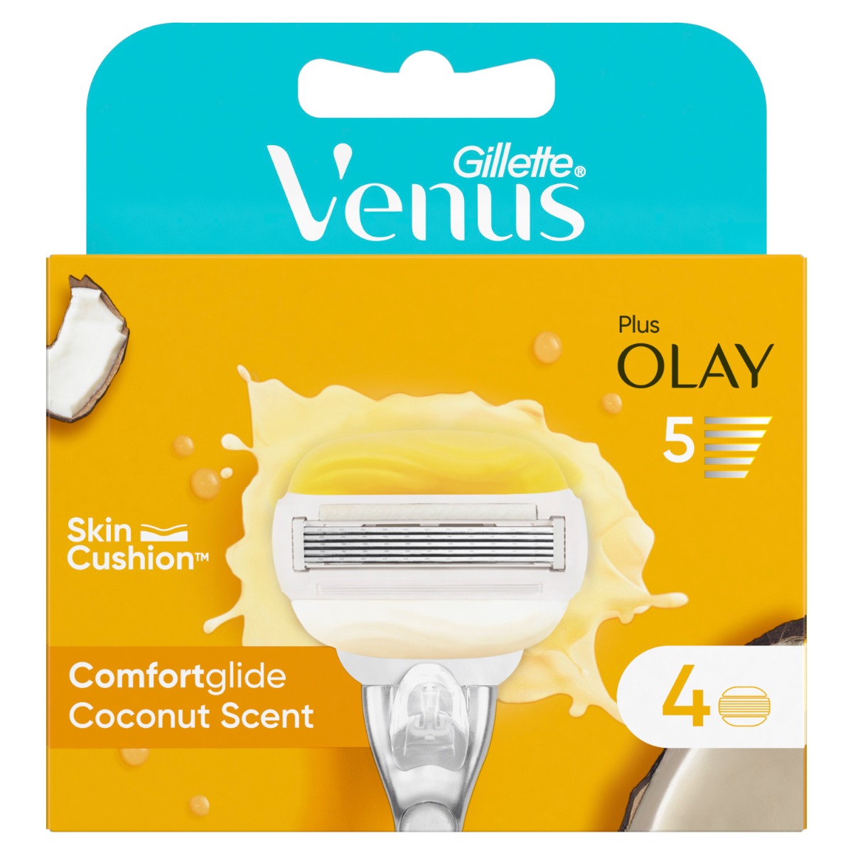 Gillette Venus Plus Olay náhradní hlavice 4 ks Gillette