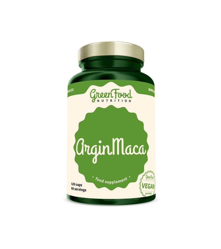 GreenFood Nutrition ArginMaca 120 kapslí GreenFood Nutrition