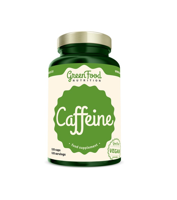 GreenFood Nutrition Caffeine 120 kapslí GreenFood Nutrition