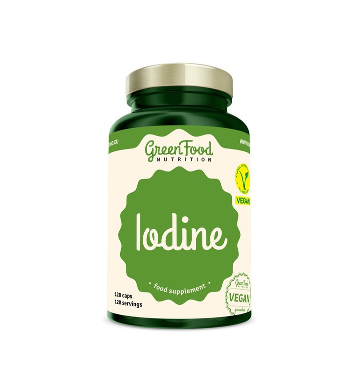 GreenFood Nutrition Iodine 120 kapslí GreenFood Nutrition