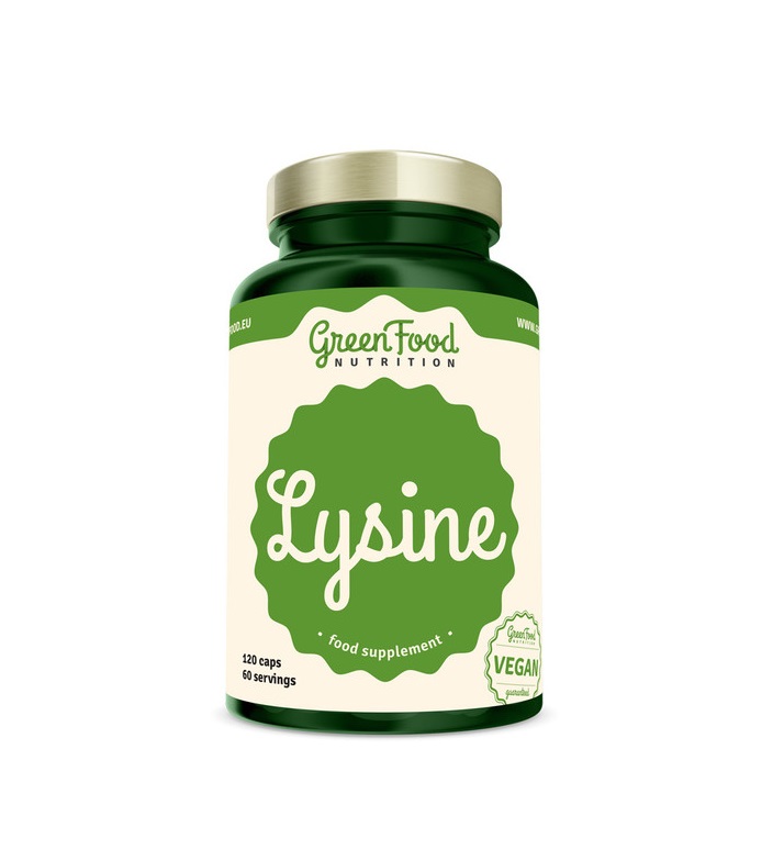 GreenFood Nutrition Lysine 120 kapslí GreenFood Nutrition