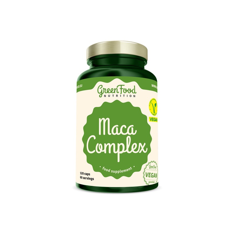 GreenFood Nutrition Maca Complex 120 kapslí GreenFood Nutrition