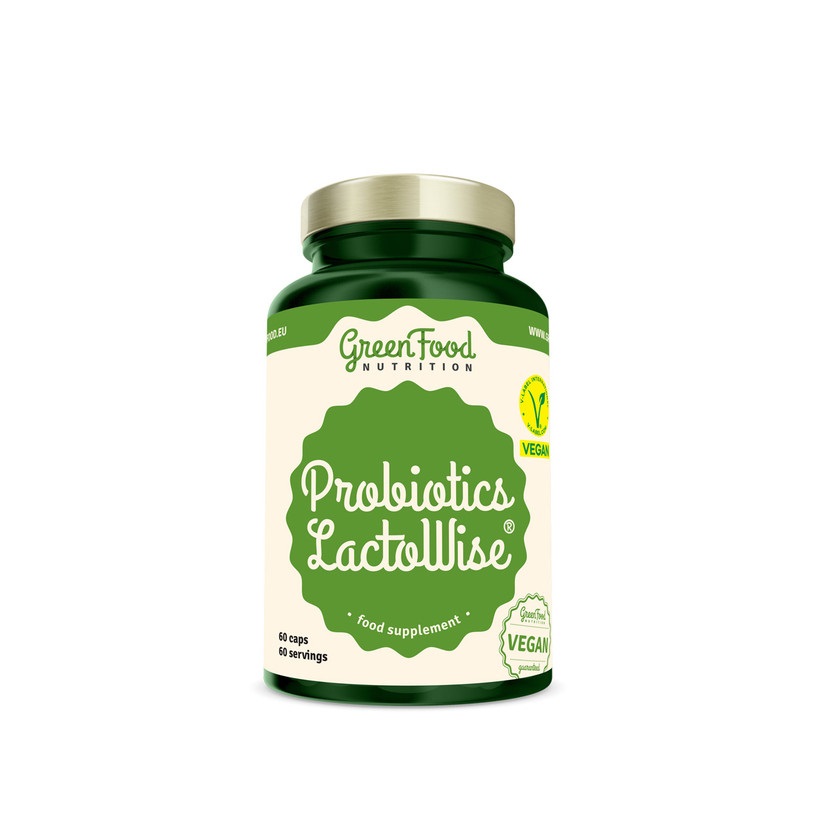 GreenFood Nutrition Probiotics LactoWise 60 kapslí GreenFood Nutrition