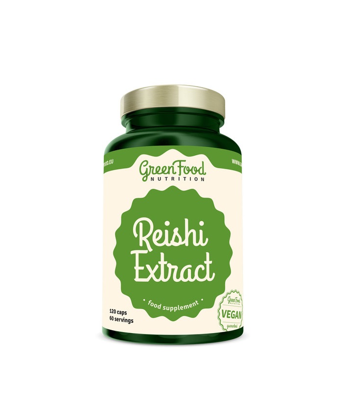 GreenFood Nutrition Reishi Extract 120 kapslí GreenFood Nutrition