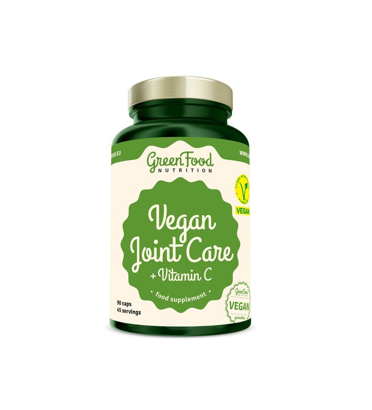 GreenFood Nutrition Vegan Joint Care + Vitamin C 90 kapslí GreenFood Nutrition