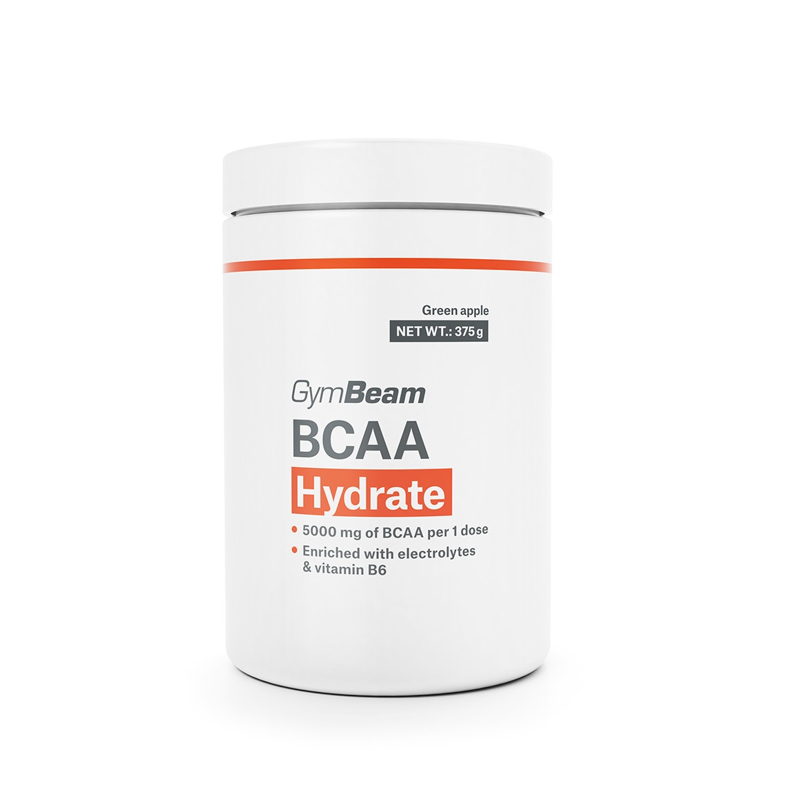 GymBeam BCAA Hydrate green apple 375 g GymBeam