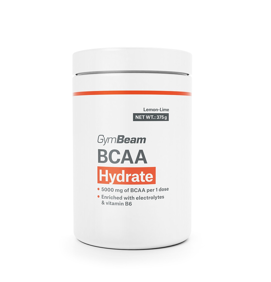 GymBeam BCAA Hydrate lemon lime 375 g GymBeam