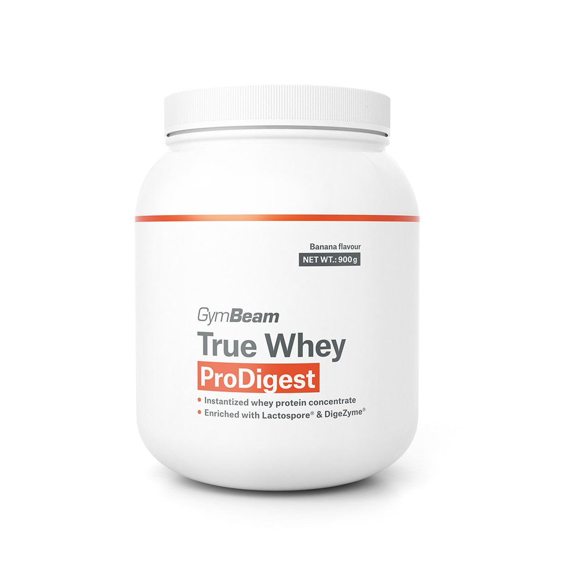 GymBeam True Whey ProDigest banana 900 g GymBeam