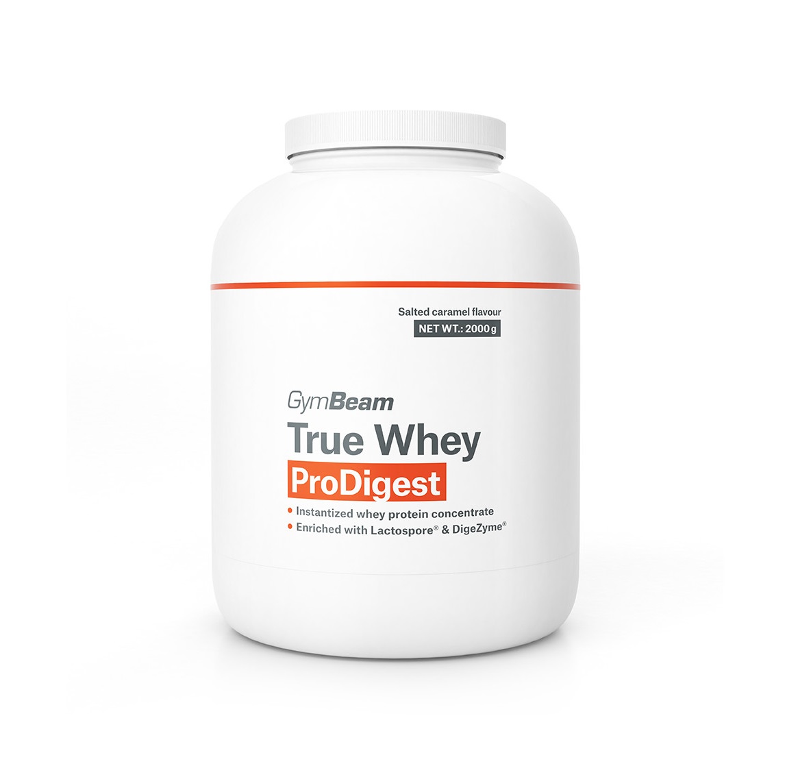 GymBeam True Whey ProDigest salted caramel 2000 g GymBeam