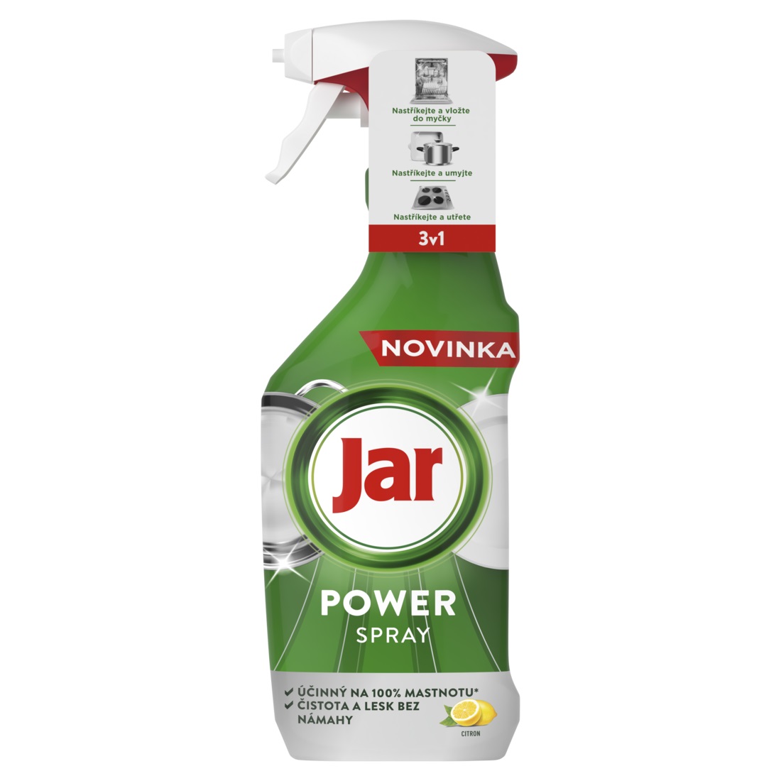 Jar Power Spray do myčky 3v1 500 ml Jar