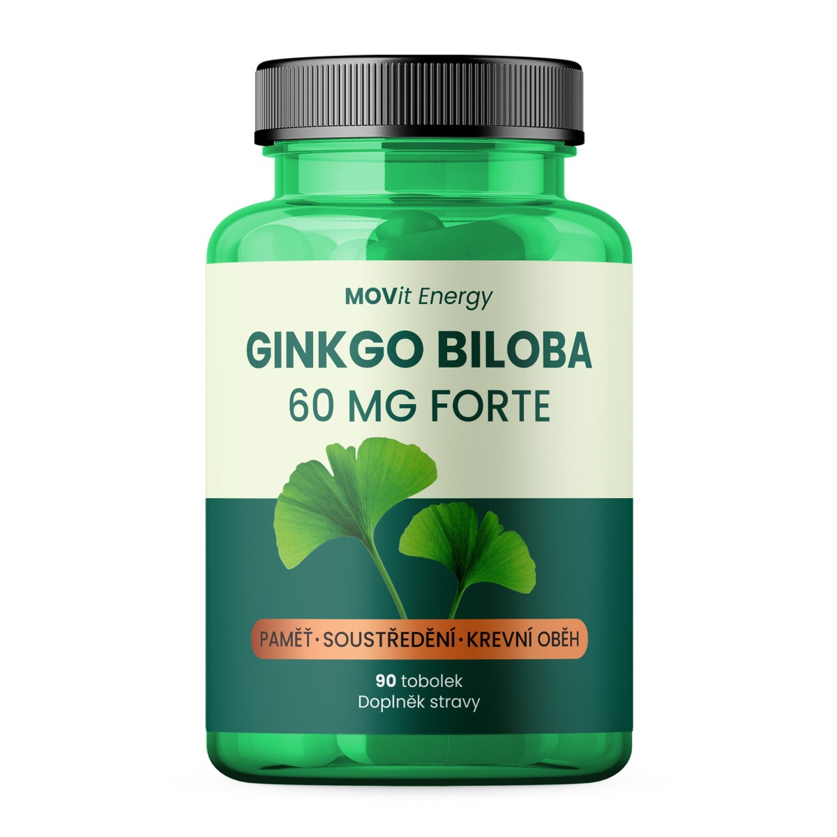 MOVit Energy Ginkgo Biloba 60 mg Forte 90 tobolek MOVit Energy