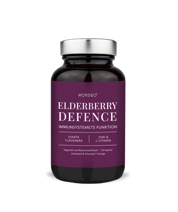 Nordbo Elderberry Defence 60 kapslí Nordbo