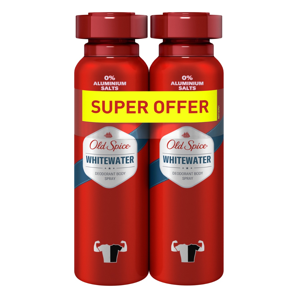 Old Spice Whitewater Pánský deodorant ve spreji DUO 2x150 ml Old Spice