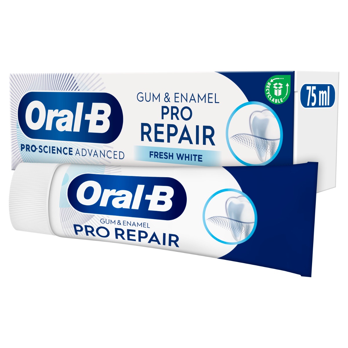 Oral-B Gum&Enamel Pro Repair Fresh White zubní pasta 75 ml Oral-B