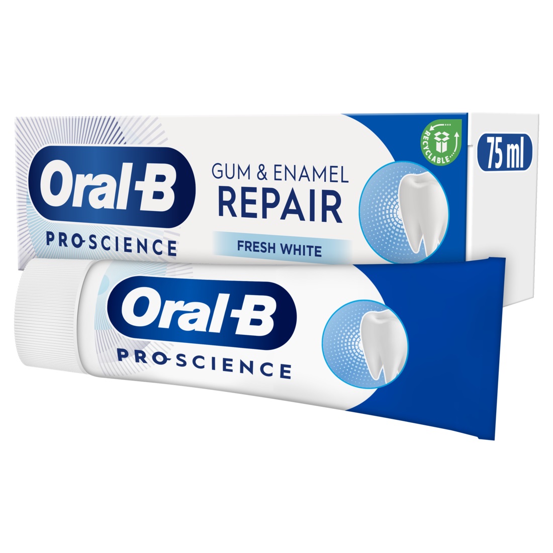 Oral-B Gum&Enamel Repair Fresh White zubní pasta 75 ml Oral-B