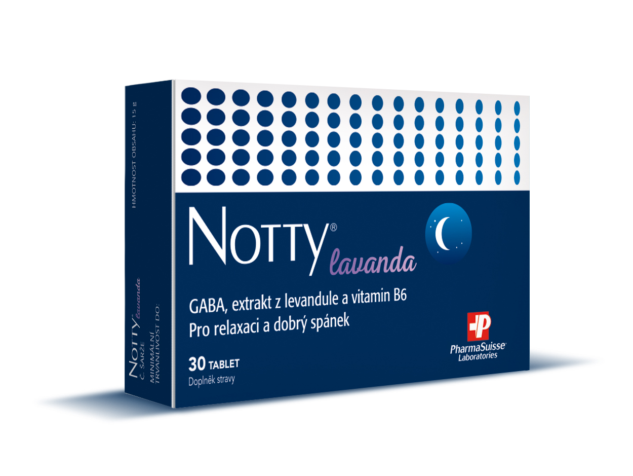 PharmaSuisse NOTTY lavanda 30 tablet PharmaSuisse