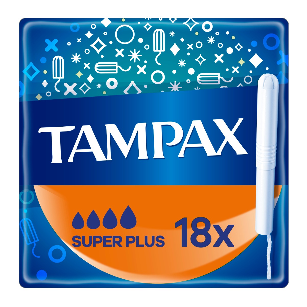 Tampax Super Plus tampony 18 ks Tampax