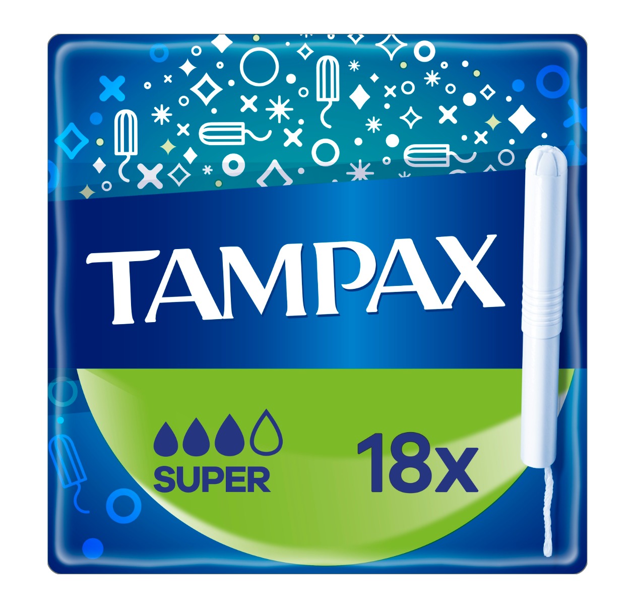 Tampax Super tampony 18 ks Tampax