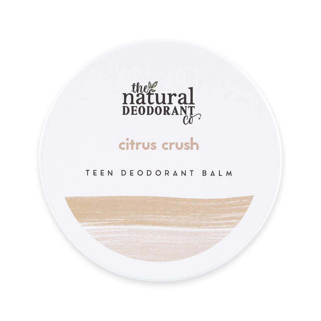 The Natural Deodorant Co. Přírodní deodorant Teen Balm Citrus Crush 55 g The Natural Deodorant Co.