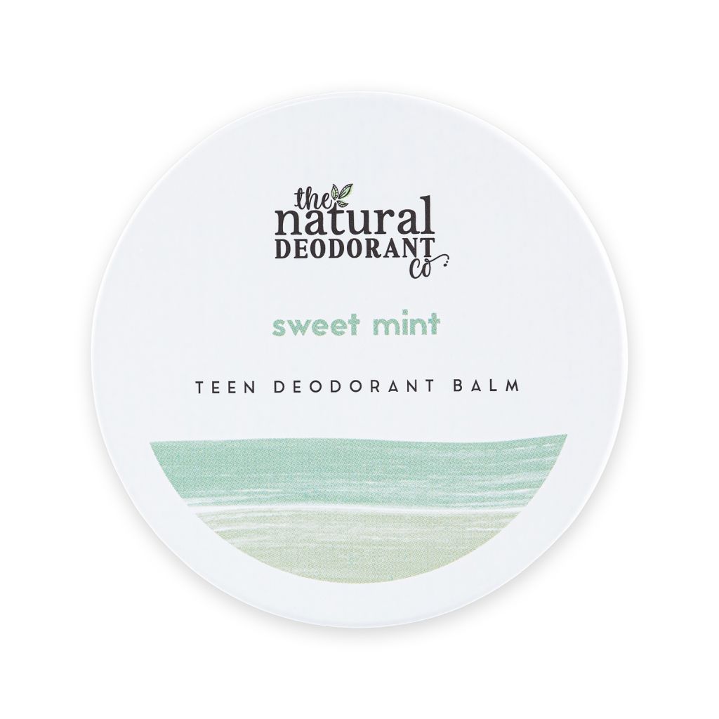 The Natural Deodorant Co. Přírodní deodorant Teen Balm Sweet Mint 55 g The Natural Deodorant Co.