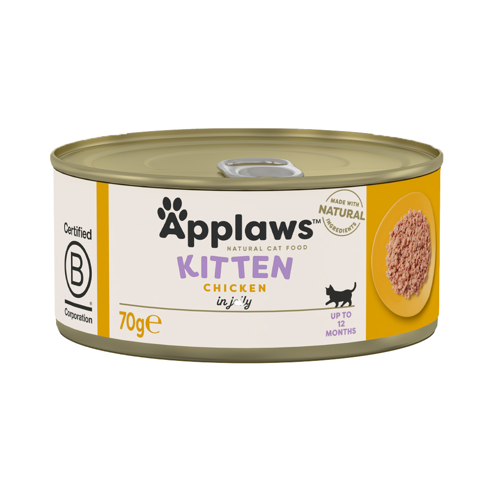 Applaws Cat Jelly Kitten Kuře konzerva 70 g Applaws