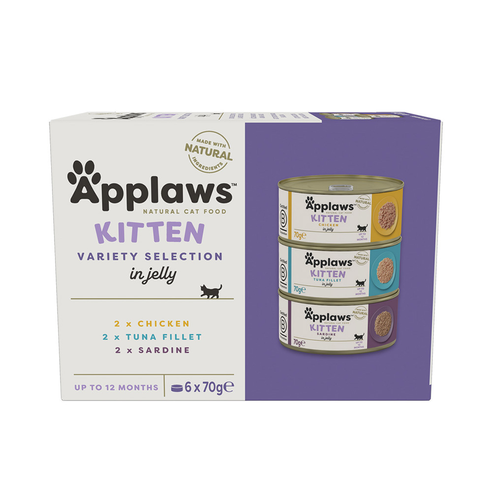 Applaws Cat Jelly Kitten Multipack konzerva 6x70 g Applaws